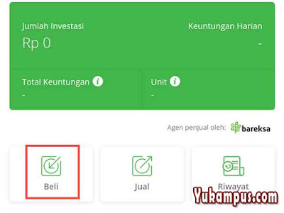 cara beli reksa dana tokopedia