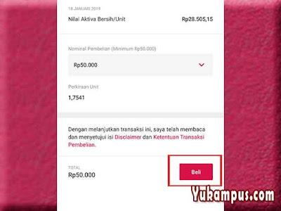 cara investasi reksadana di bukareksa