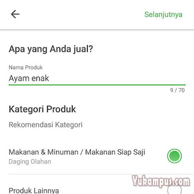 menambah produk tokopedia