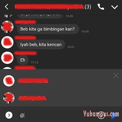 tag teman di line