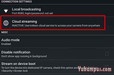 cloud streaming ip webcam
